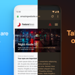 Opera na Androida z trybem nocnym