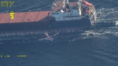 Operacja "Czarna kawa" na Bałtyku. Zatrzymano statek rosyjskiej floty cieni 