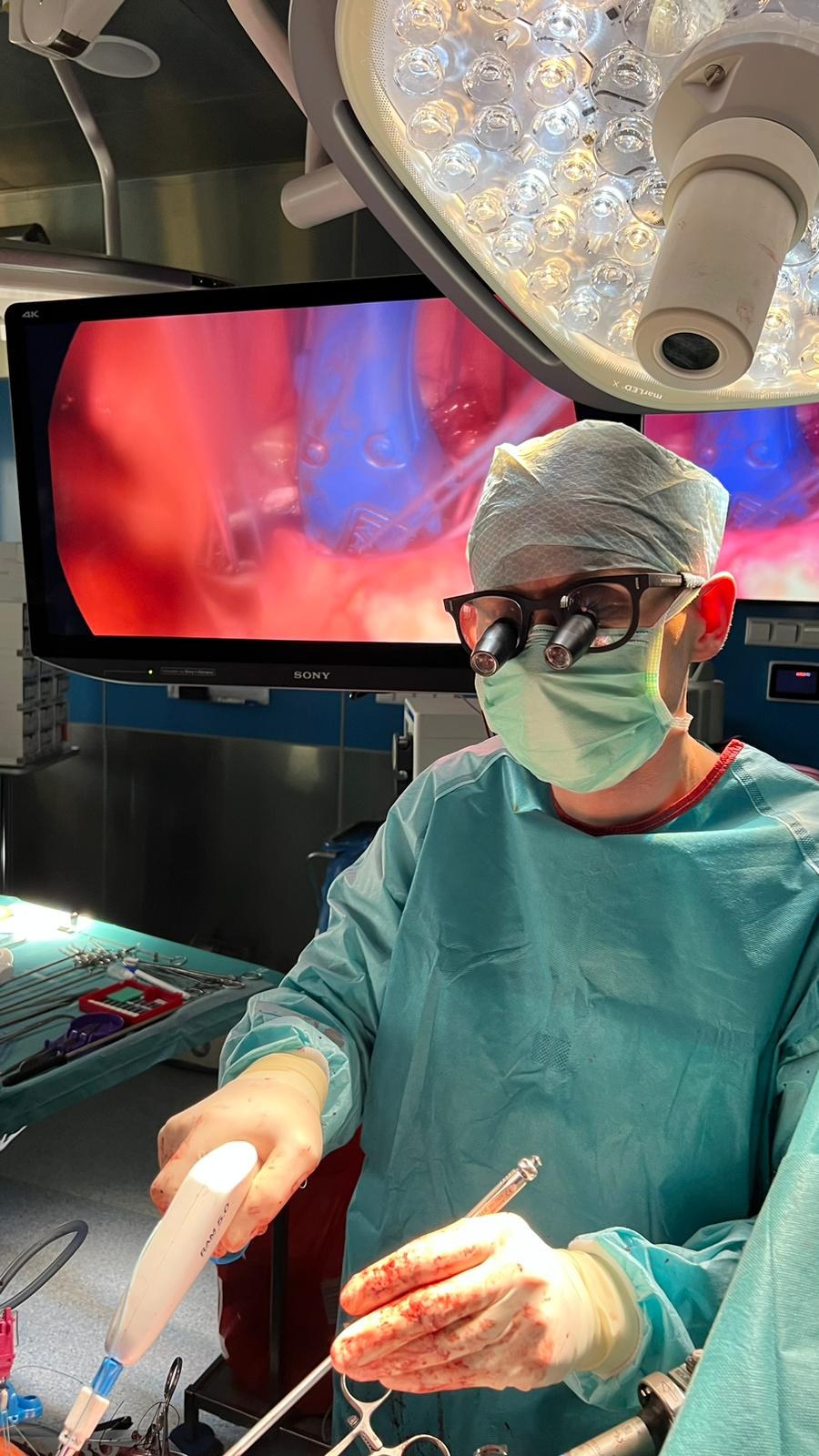 Operacja w GCM /Górnośląskie Centrum Medyczne im. prof. Leszka Gieca Śląskiego Uniwersytetu Medycznego w Katowicach /Materiały prasowe