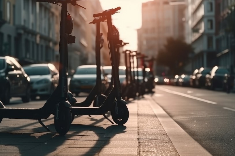 Operatorzy systemów rowerów i hulajnóg miejskich często koncentrują się na udostępnianiu swoich usług tylko w centrach miast /123RF/PICSEL