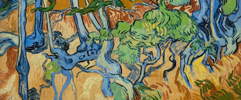 Opisywane korzenie na obrazie Vincenta Van Gogha /Vincent Van Gogh Foundation /