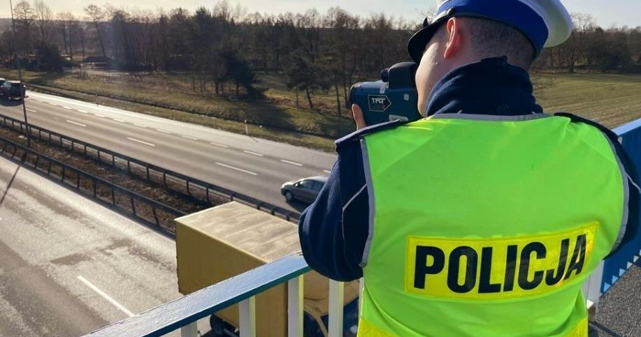 Opolska drogówka przeprowadziła akcję "Bezpieczna autostrada A4". /Policja Opolska /