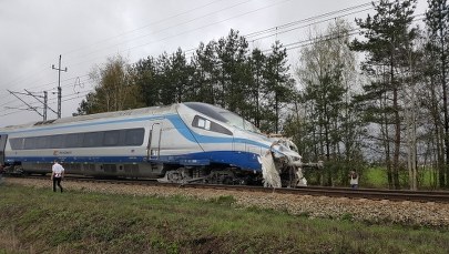 Opolskie: Pendolino zderzyło się z tirem. 18 rannych