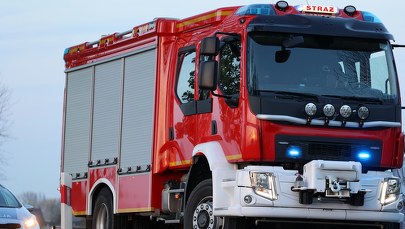 Opolskie. Po wypadku kierowca spłonął w samochodzie 