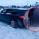 Opona rodem z F1. Jak on tym jeździł po zimowych drogach?!