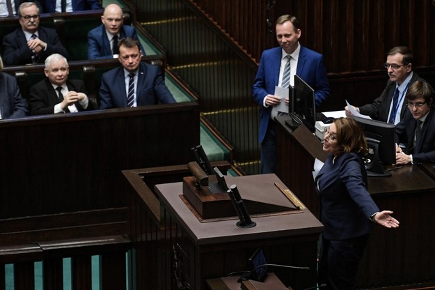 Opozycja o noweli ustaw sądowych: dzisiaj w Sejmie dzieje się prawdziwy zamach stanu / 	Marcin Obara  /PAP