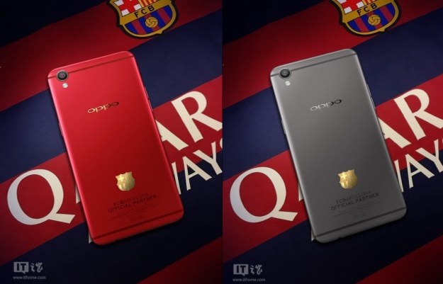 Oppo z FC Barcelona /materiały prasowe