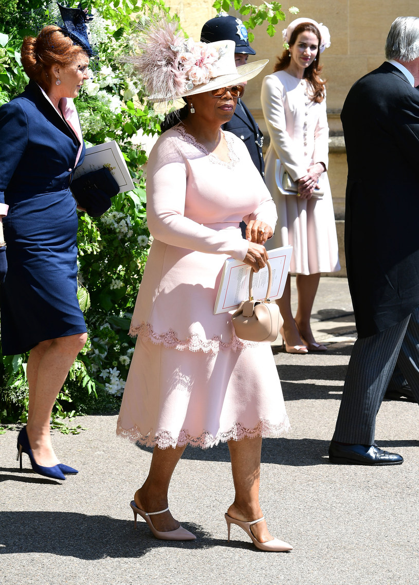 Oprah na ślubie Meghan /Getty Images