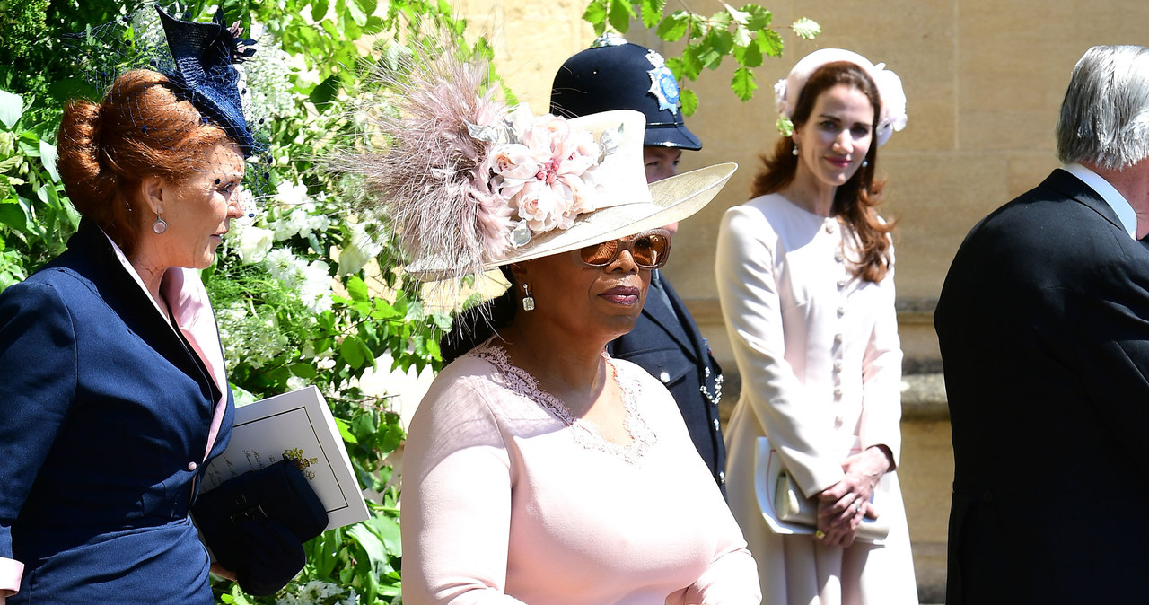 Oprah na ślubie Meghan /Getty Images