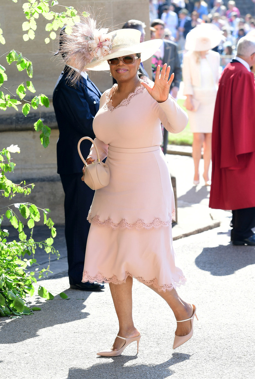 Oprah Winfrey byłą gościem na weselu Harry'ego i Meghan /Pool /Agencja FORUM