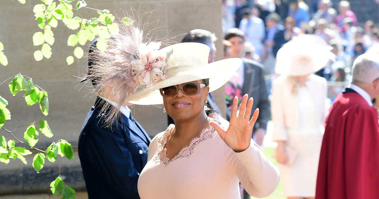 Oprah Winfrey byłą gościem na weselu Harry'ego i Meghan /Pool /Agencja FORUM