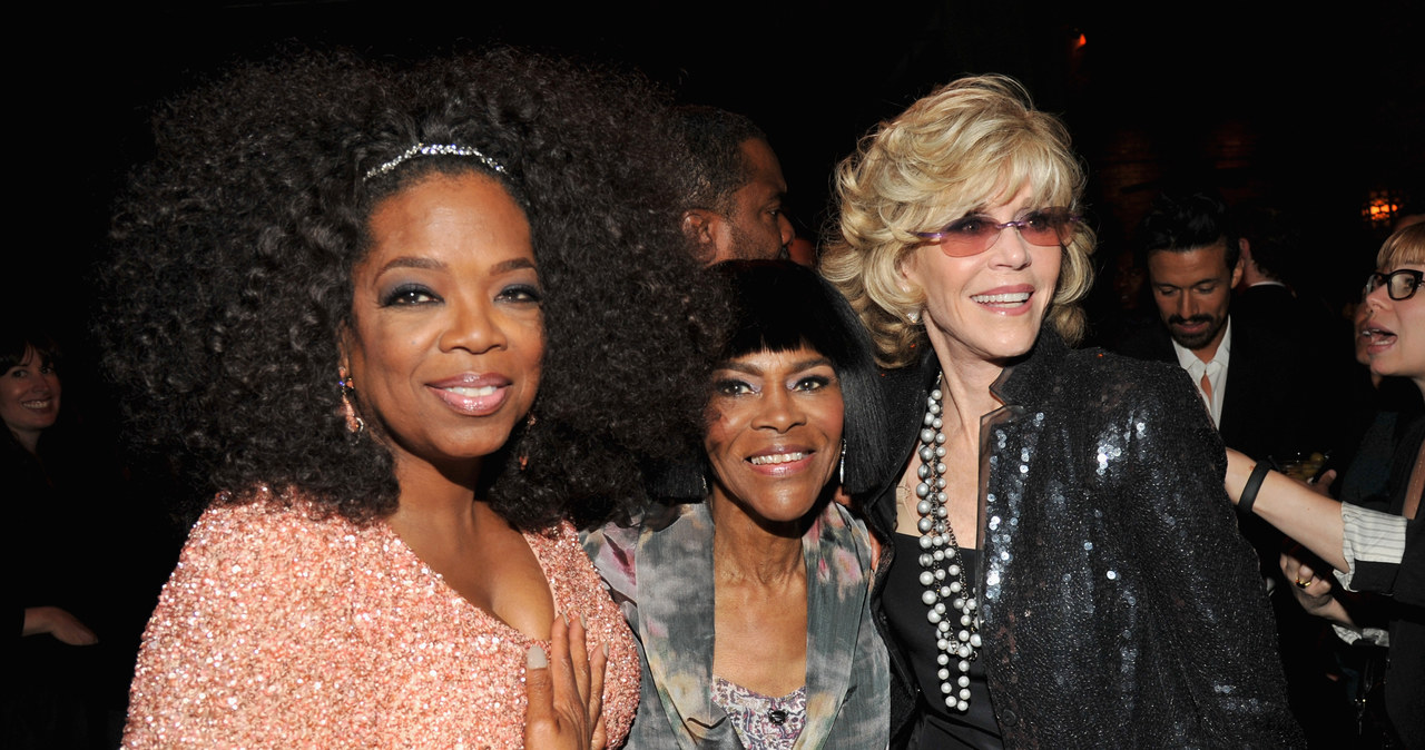 Oprah Winfrey, Cicely Tyson i Jane Fonda / Kevin Mazur / Contributor /Getty Images