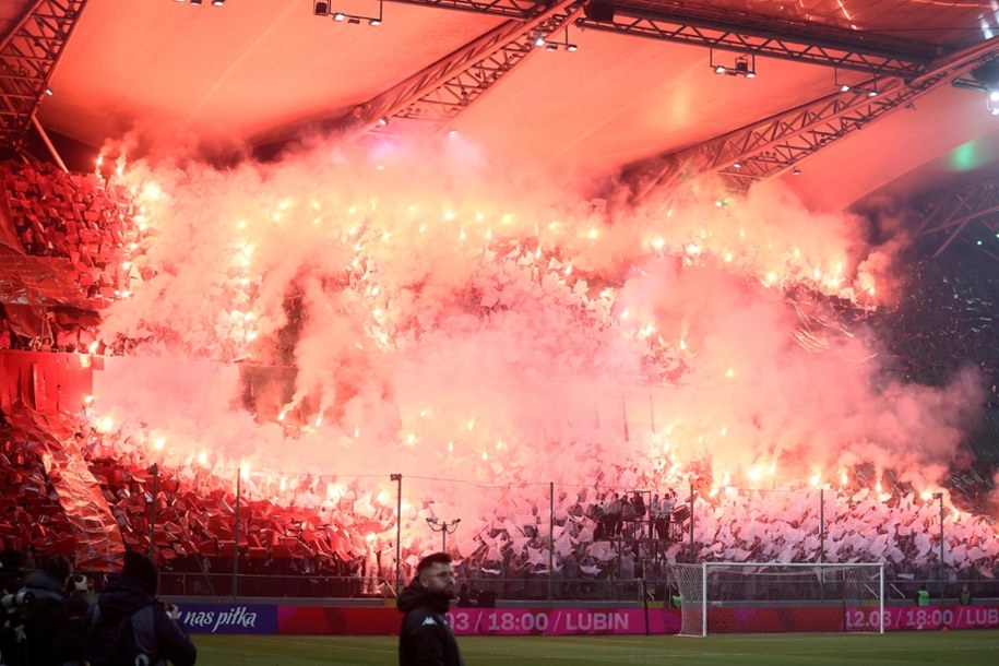 Vazba před čtvrtletním zápasem polského fotbalového poháru: Legia Varšava - Jagiellonia Białystok / Leszek Szymański / PAP