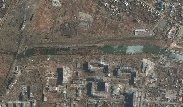 Opublikowane w piątek najnowsze zdjęcia satelitarne Bachmutu /MAXAR TECHNOLOGIES HANDOUT /PAP/EPA