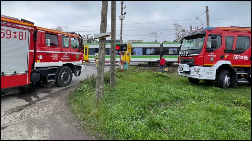 Opublikowano zdjęcia z miejsca wypadku /Straż Pożarna OSP-Ożarów Maz. /facebook.com