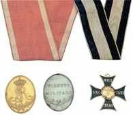 Order Virtuti Militari, medale i krzyż, 1792 r. /Encyklopedia Internautica