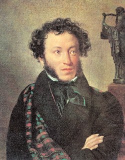 Orest Kiprenski, Portret Aleksandra Puszkina, 1827 r. /Encyklopedia Internautica