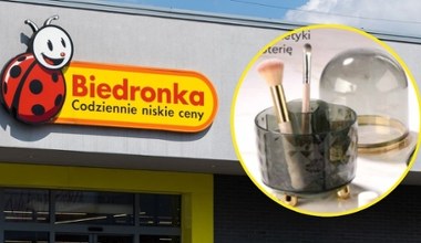 Organizer do małej łazienki. Wygląda jak z drogiego sklepu, a jest z Biedronki