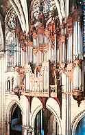 Organy w katedrze w Chartres, XV-XVI w. /Encyklopedia Internautica