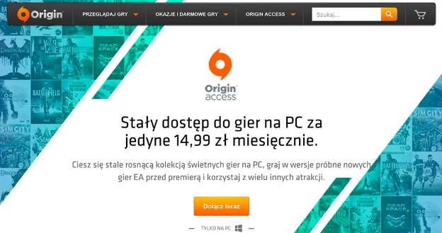 Origin Access /materiały prasowe