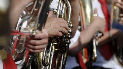 Orkiestra próbowała uciszyć wiec prawicowej partii "Odą do radości" Beethovena