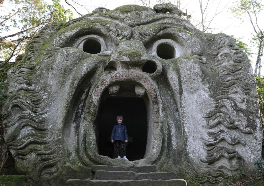 Orkus, bóg podziemi w parku Sacro Bosco /Cheng Tingting/Xinhua News /East News