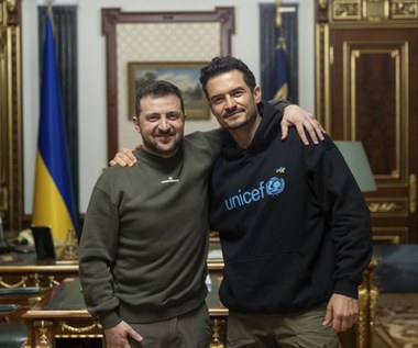 Orlando Bloom odwiedził Ukrainę. Pokazał wzruszające nagrania