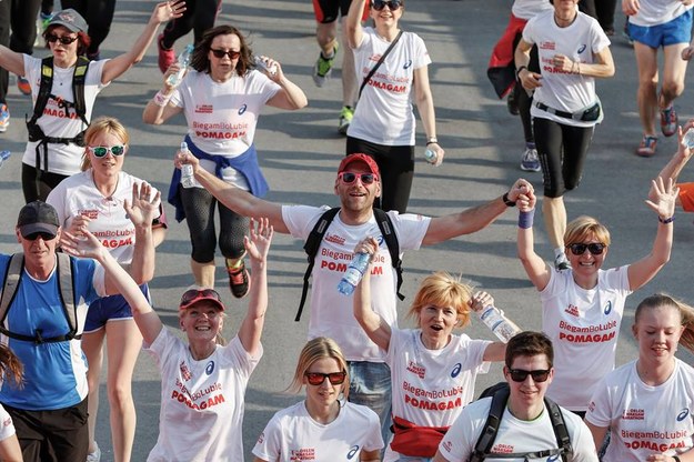 Orlen Warsaw Marathon pobiegnie dla dzieci /materiały prasowe /