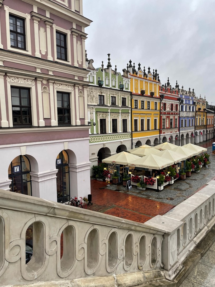 Ormiańskie kamieniczki urzekają kolorami /Agnieszka Maciaszek /archiwum prywatne