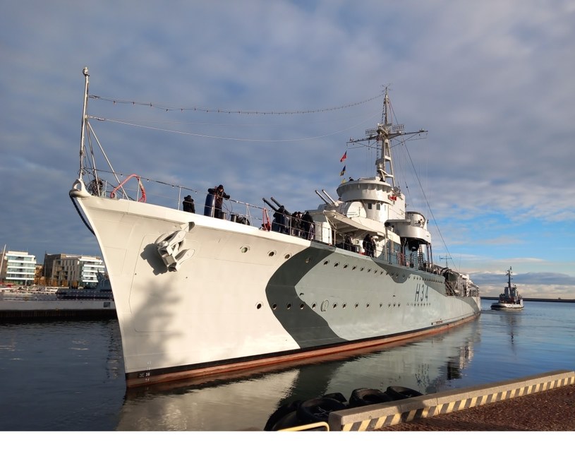 ORP Błyskawica został wyprodukowany dla Polskiej Marynaraki Wojennej. Został zwodowany w 1936 roku /Muzeum Marynarki Wojennej w Gdyni / FB /