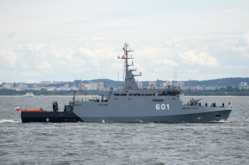 ORP "Kormoran" jest najmłodszym i najnowocześniejszym okrętem Marynarki Wojennej RP /Wojciech Strozyk/REPORTER /East News