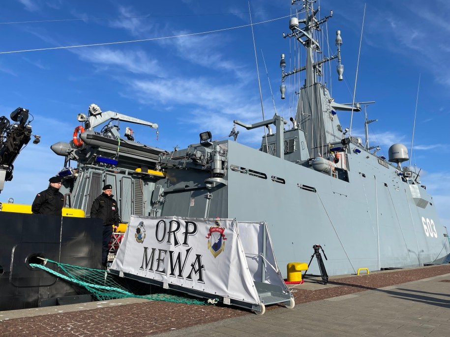 ORP Mewa /Jakub Kaługa /RMF24