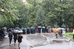 Orszak profesorki w Krakowie 