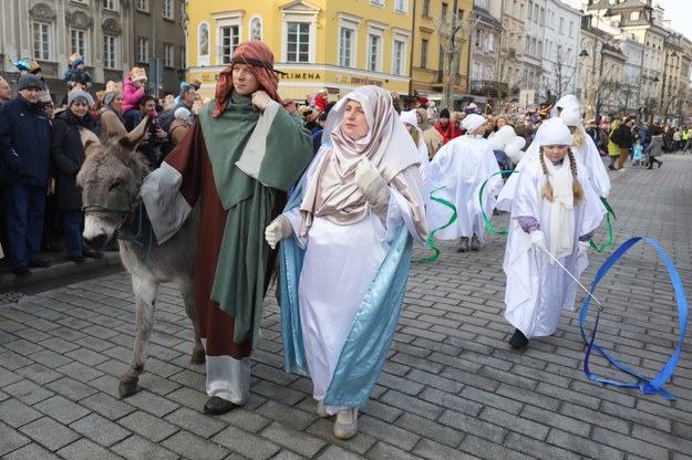 Orszak Trzech Króli w Warszawie /Paweł Supernak /PAP