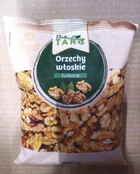 Orzechy włoskie wycofywane ze sprzedaży