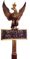 Orzeł na drzewcu sztandarowym 5. pułku piechoty Księstwa Warszawskiego /Encyklopedia Internautica