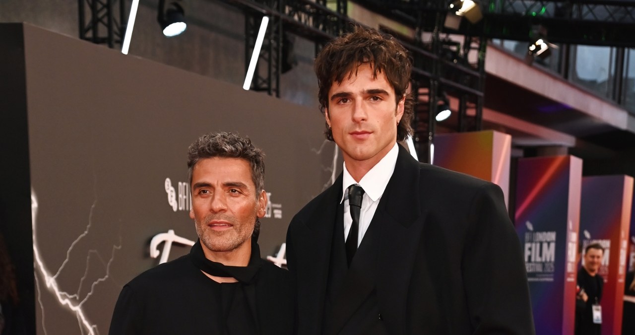 Oscar Isaac i Jacob Elordi na BFI London Film Festival 2025 /Dave Benett /Getty Images