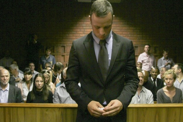 Oscar Pistorius przed sądem /TJ LEMON /PAP/EPA