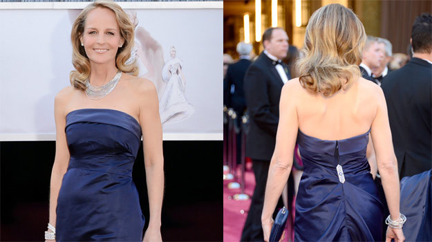 Oscarowa suknia Helen Hunt kosztowała tylko 650 dolarów - fot. Merrit / Djansezian /Getty Images/Flash Press Media