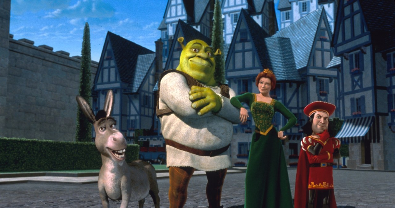 Osioł, Shrek, Fiona i Lord Farquaad /AKPA /AKPA