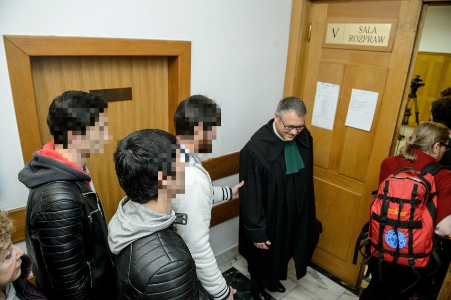 Oskarżeni w sądzie /Wojciech Pacewicz /PAP