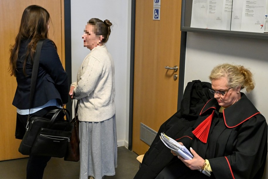 Oskarżona Ewa B. w Sądzie Rejonowym w Szczecinku, 14.04.2026 /Piotr Kowala /PAP