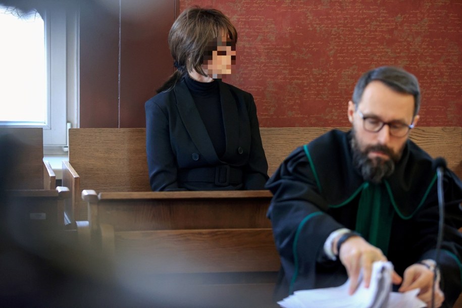 Oskarżona Ilona S. oraz jej obrońca Paweł Matyja na sali Sądu Apelacyjnego w Katowicach /Jarek Praszkiewicz /PAP