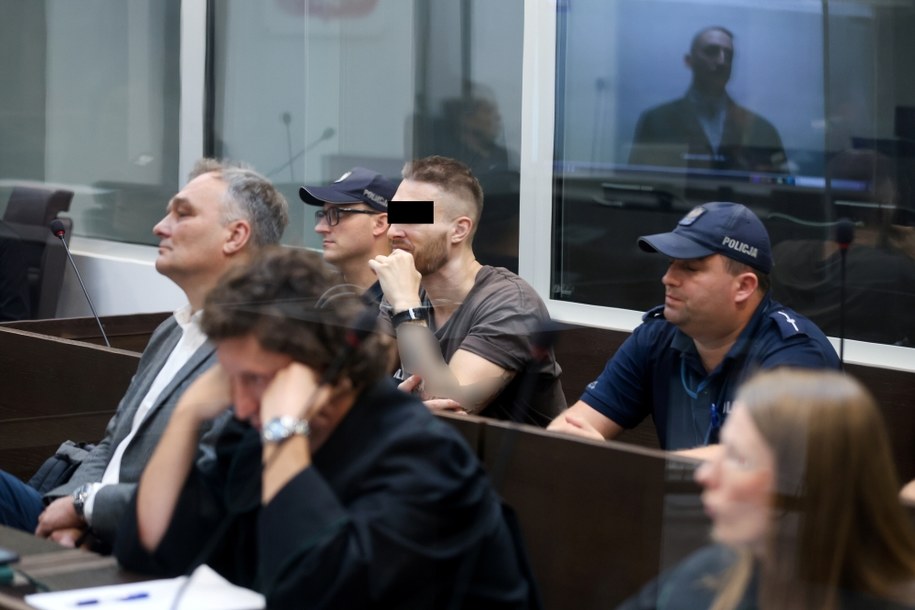 Oskarżony Jan S. w siedzibie Sądu Okręgowego Warszawa-Praga /Rafał Guz /PAP