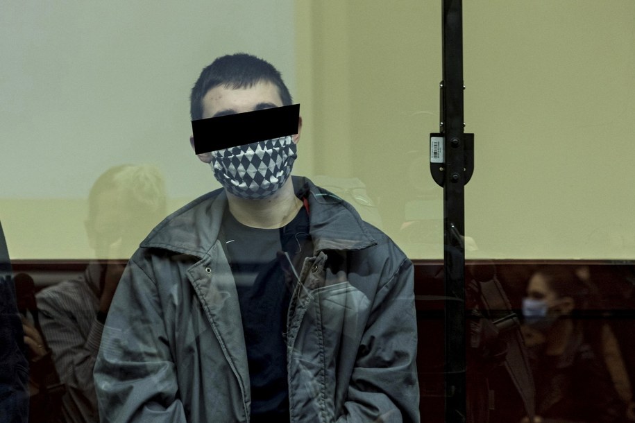 Oskarżony Marceli C. na sali Sądu Okręgowego w Świdnicy /Aleksander Koźmiński /PAP