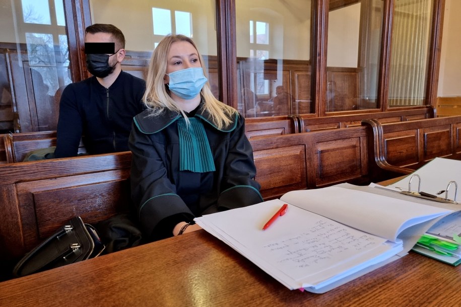 Oskarżony Mikołaj K. oraz obrońca, mec. Małgorzata Ordziejewska /Tomasz Wojtasik /PAP