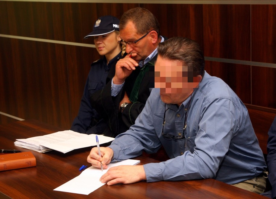 Oskarżony o pedofilię Dariusz H. /Krzysztof Świderski /PAP