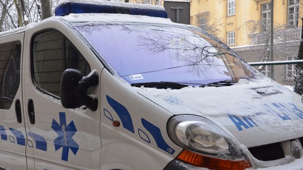 Osoba ranna w wybuchu trafiła do szpitala /Malwina Zaborowska /RMF FM