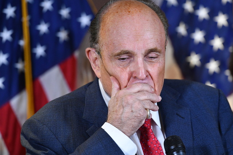 Osobisty prawnik Donalda Trumpa Rudy Giuliani /MANDEL NGAN /  /AFP
