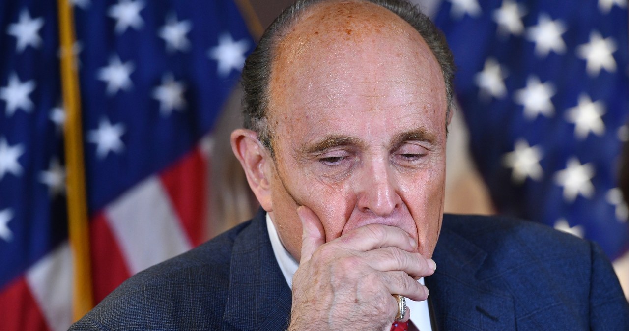 Osobisty prawnik Donalda Trumpa Rudy Giuliani /MANDEL NGAN /  /AFP